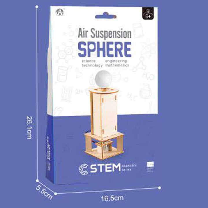 מגדל כדור מרחף להרכבה עצמית מבית STEM