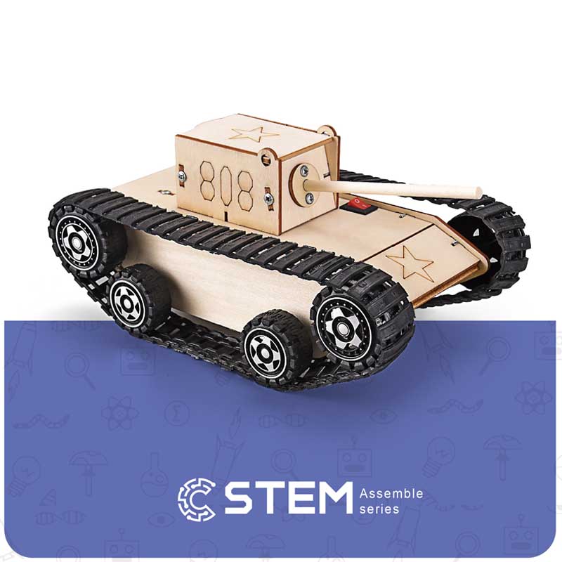 טנק חשמלי להרכבה עצמית מבית STEM