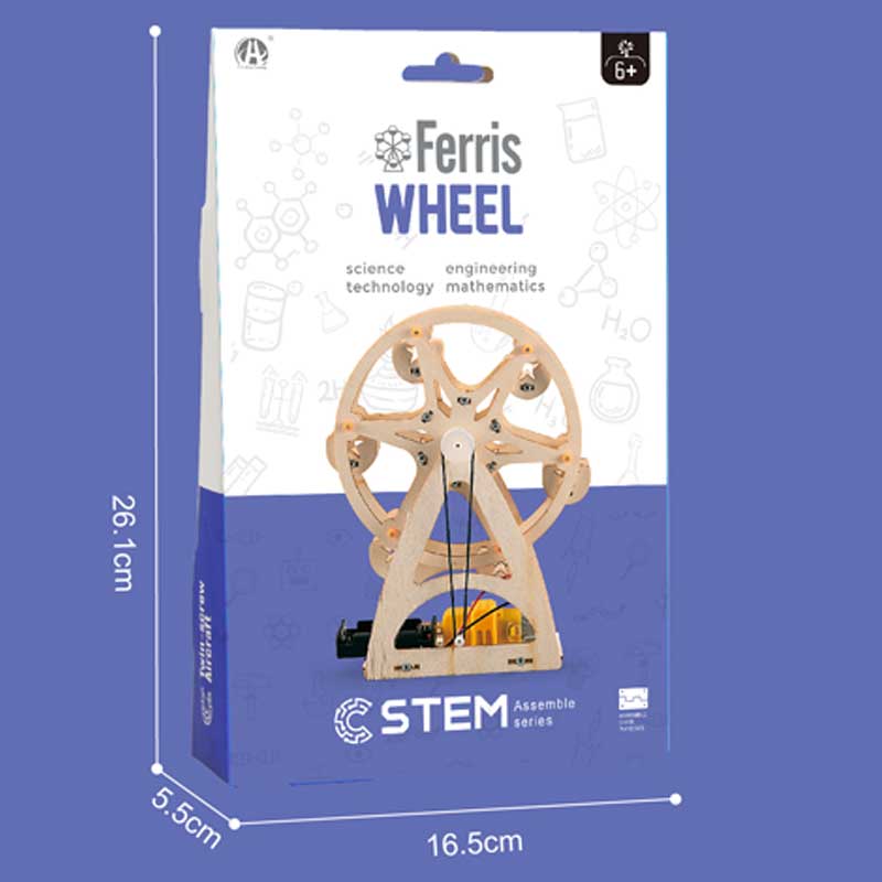 גלגל ענק להרכבה עצמית מבית STEM