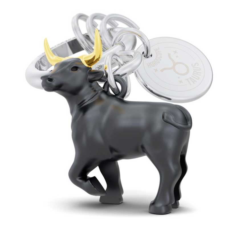 מחזיק מפתחות למזל שור