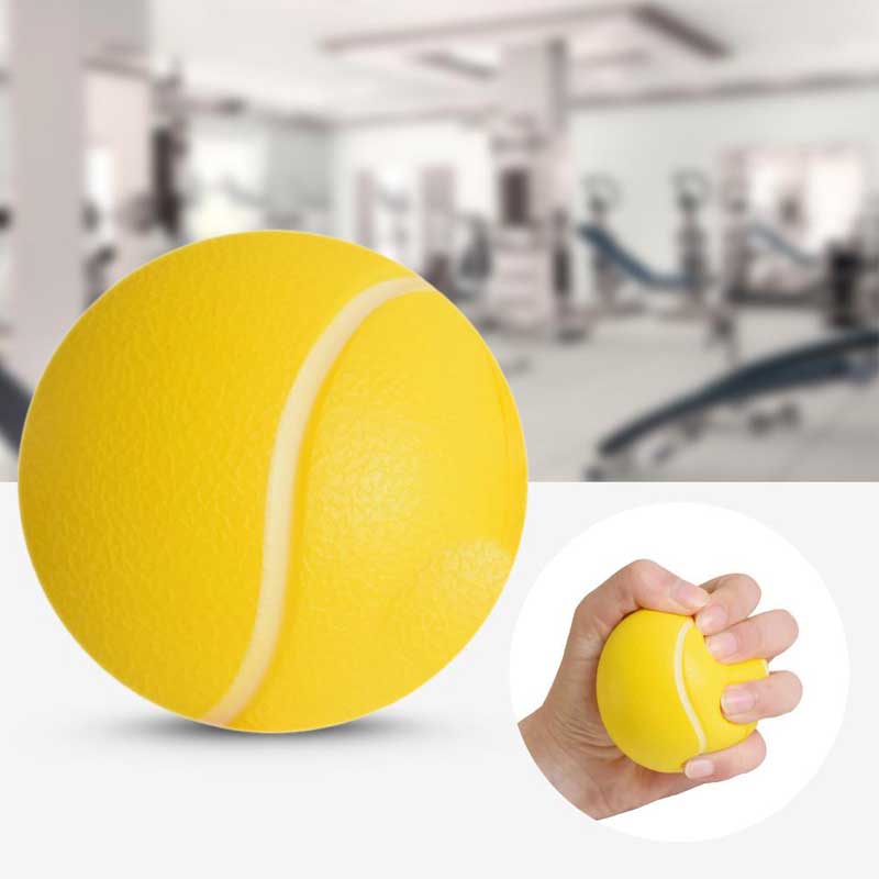 כדור לחץ להפגת מתחים בעיצוב כדור טניס