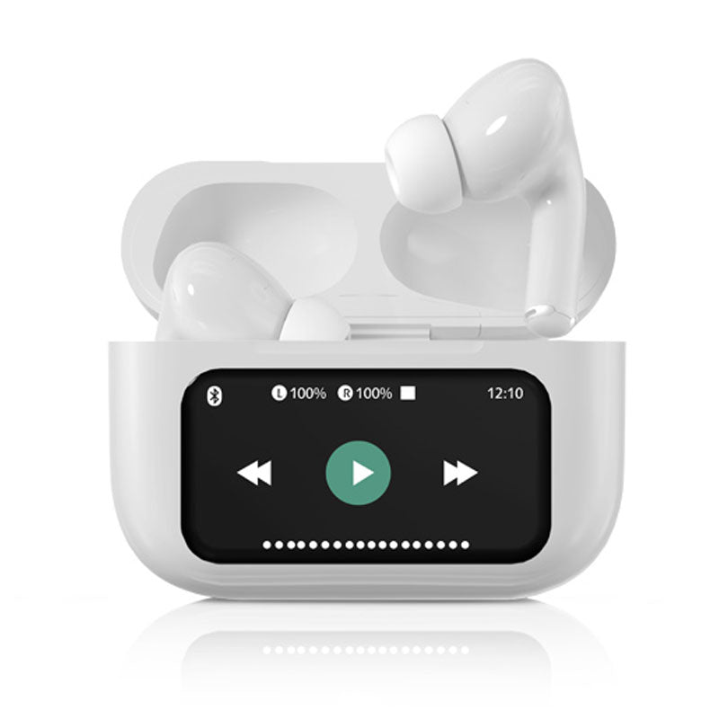 אוזניות בלוטוס עם מסך מגע