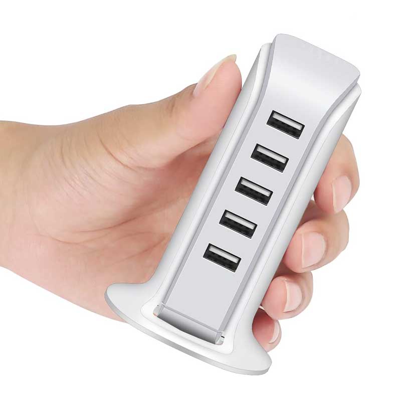 עמדת טעינה חכמה 5 יציאות