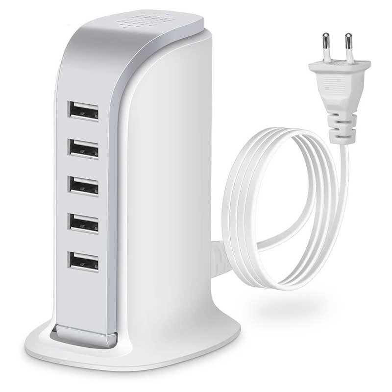 עמדת טעינה חכמה 5 יציאות