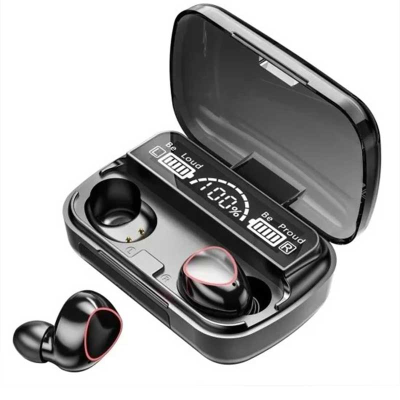 אוזניות בלוטוס עם צג דיגיטלי