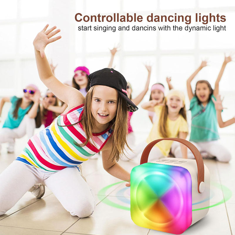 רמקול קריוקי לילדים עם מיקרופון דגם V8