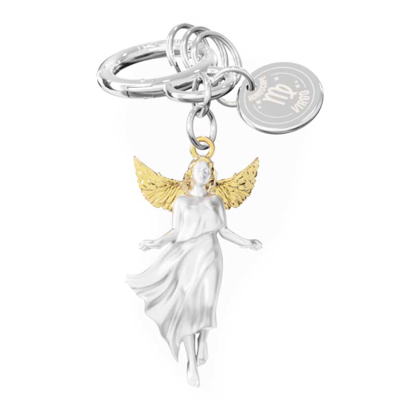 מחזיק מפתחות למזל בתולה