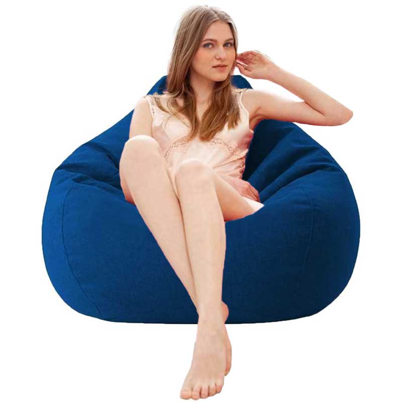 פוף אגס גדול - כחול נייבי