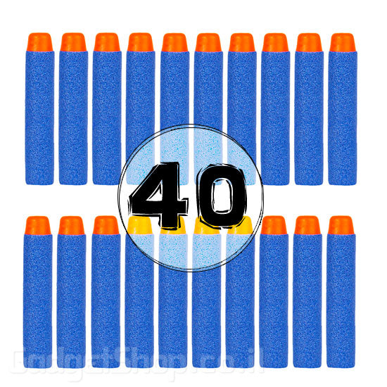 מארז 40 חיצי ספוג