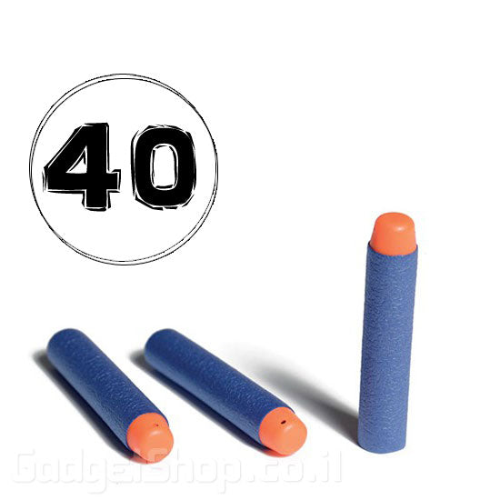 מארז 40 חיצי ספוג