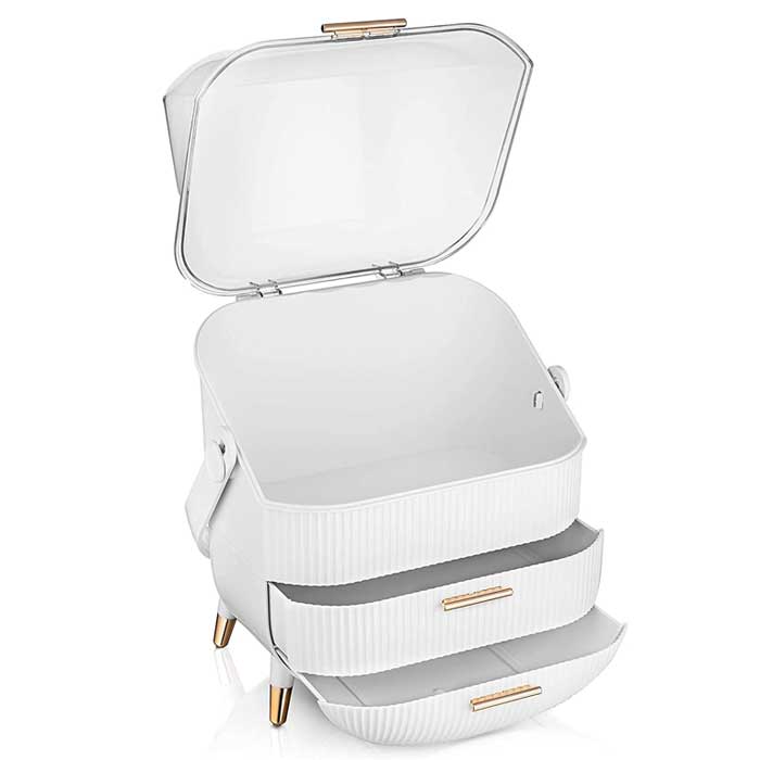 ארגונית איפור: חלוקה לתאים גדולים