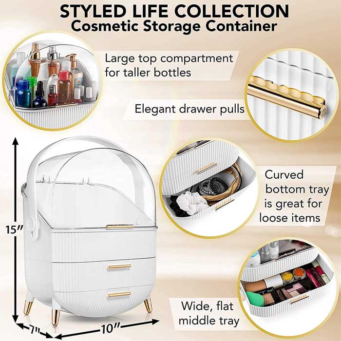 ארגונית איפור מפוארת