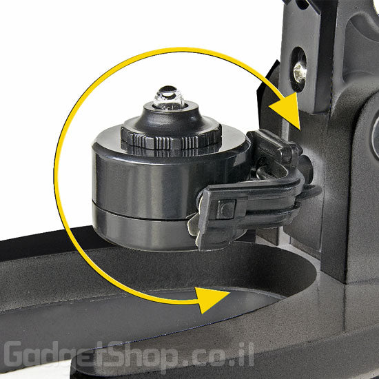 מיקרוסקופ מקצועי לילדים עם מזוודת אביזרים