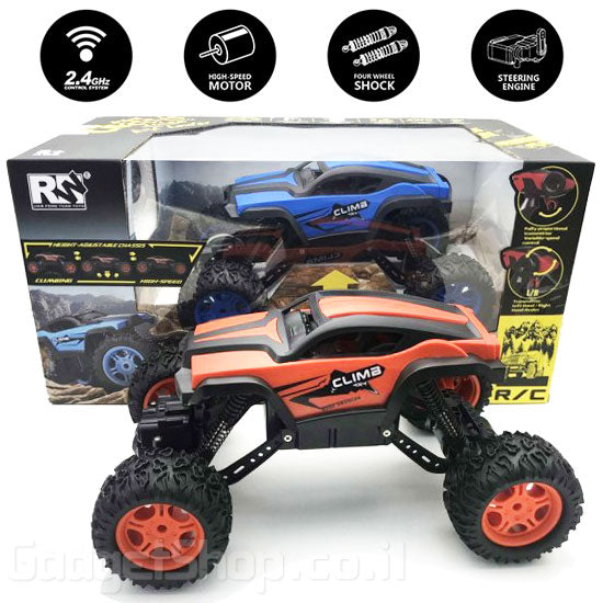 רכב שטח על שלט  Rock Crawler משנה גובה