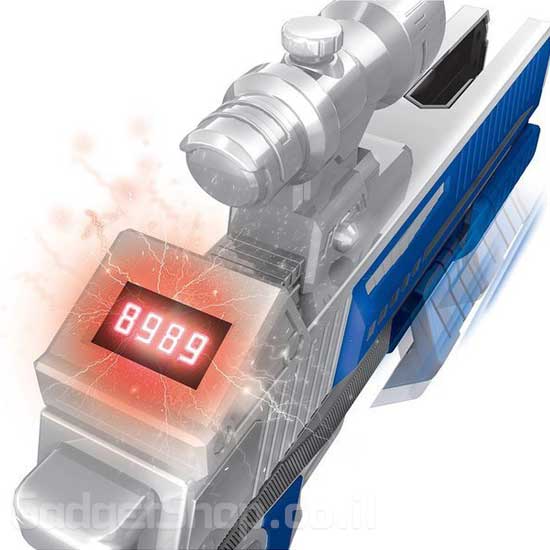 אקדח ספינר עם ספידומטר