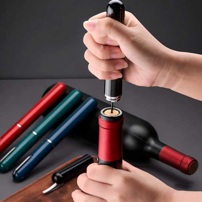 פותחן יין פנאומטי