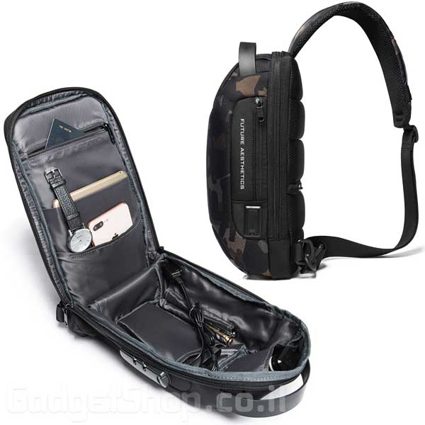 תיק צד נגד גניבות BANGE - צבאי