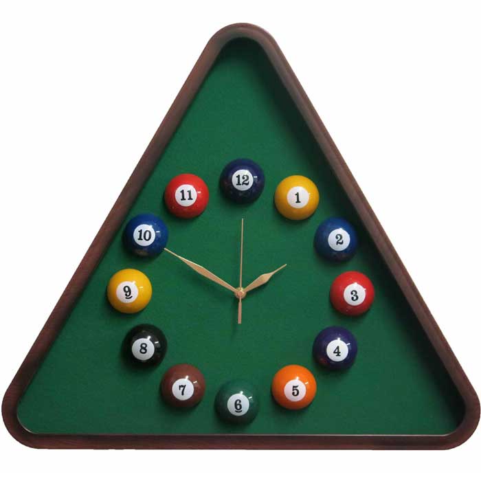 שעון קיר ביליארד