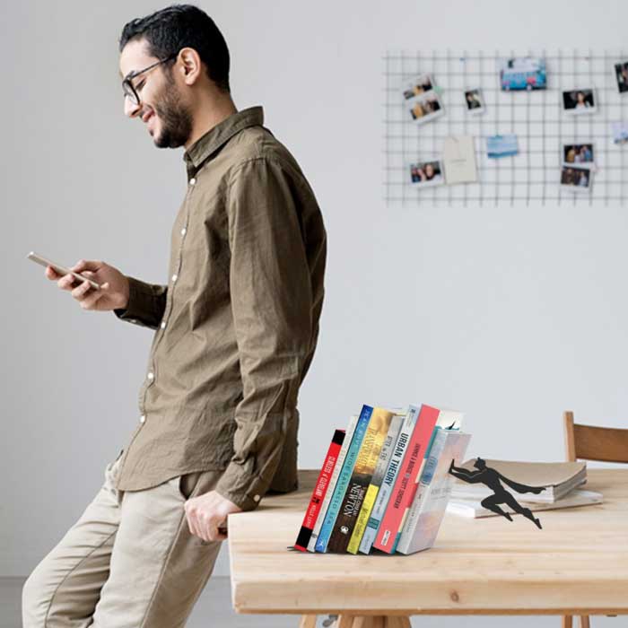 תומך ספרים דקורטיבי