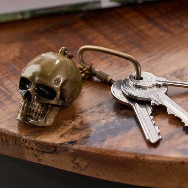 מחזיק מפתחות גולגולת