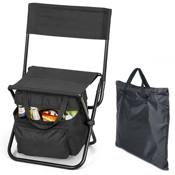 כיסא צידנית עם משענת גב