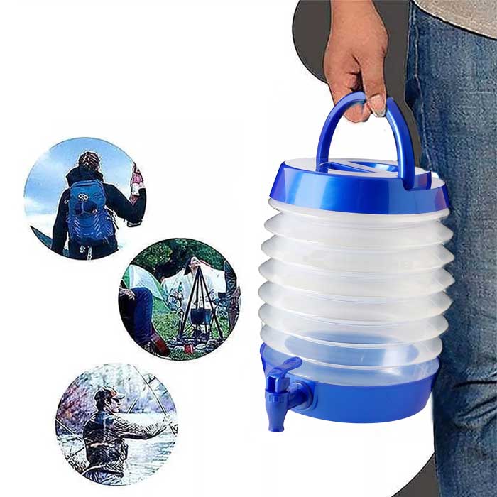 מיכל מים מתקפל בנפח 5.5 ליטר