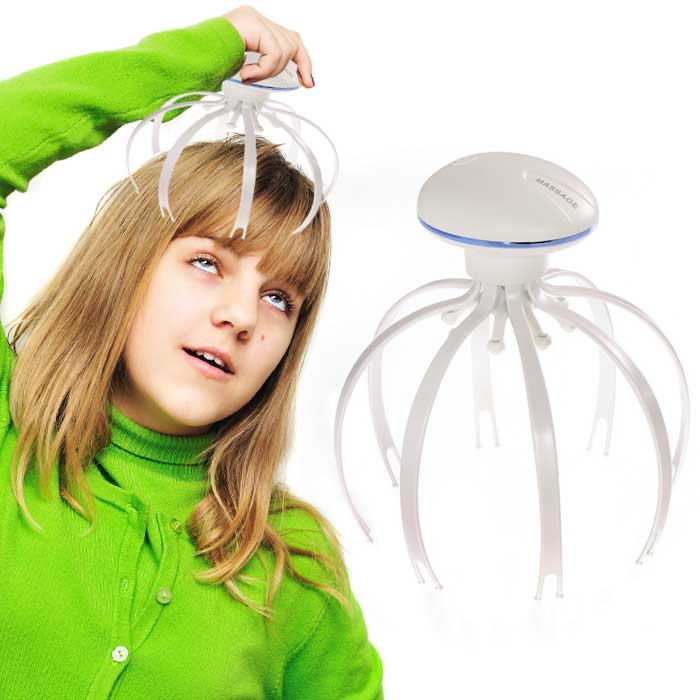 מסאג'ר מרגיעון לראש - נטען Head Massager