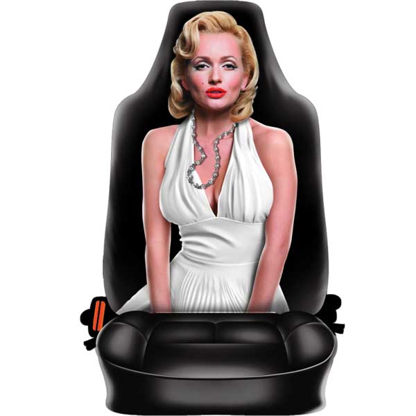 כיסוי מושב בחורה סקסי לרכב