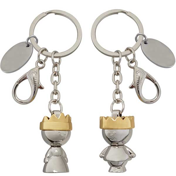 מחזיק מפתחות מלך ומלכה