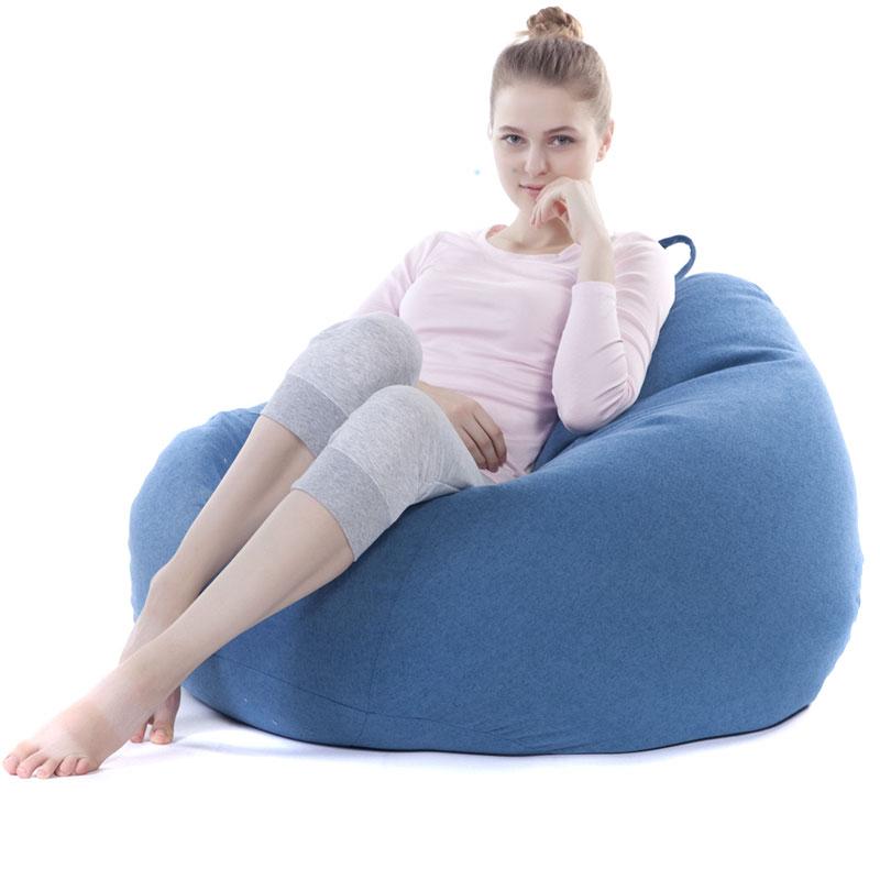 פוף אגס גדול - כחול ג'ינס