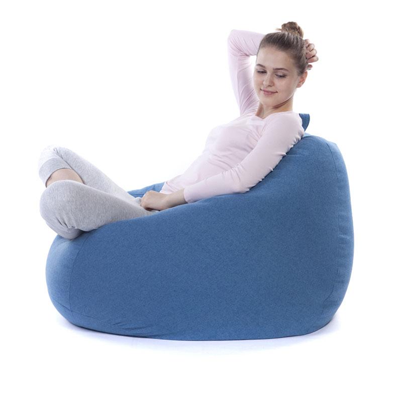 פוף אגס גדול - כחול ג'ינס