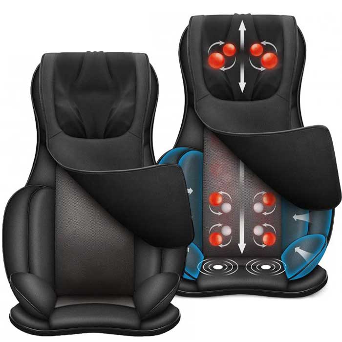 מושב עיסוי שיאצו מולטי פונקציונלי MC-2319 מבית Medics-Care