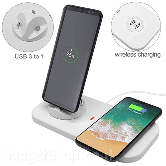 מטען שולחני לסמארטפון