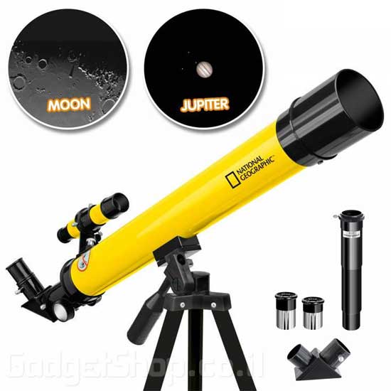 טלסקופ אסטרונומי ומיקרוסקופ מקצועי בסט זוגי