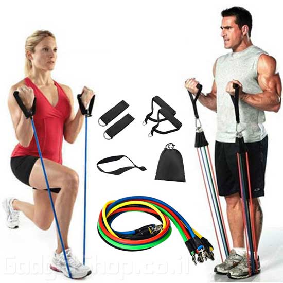 סט גומיות התנגדות וכושר