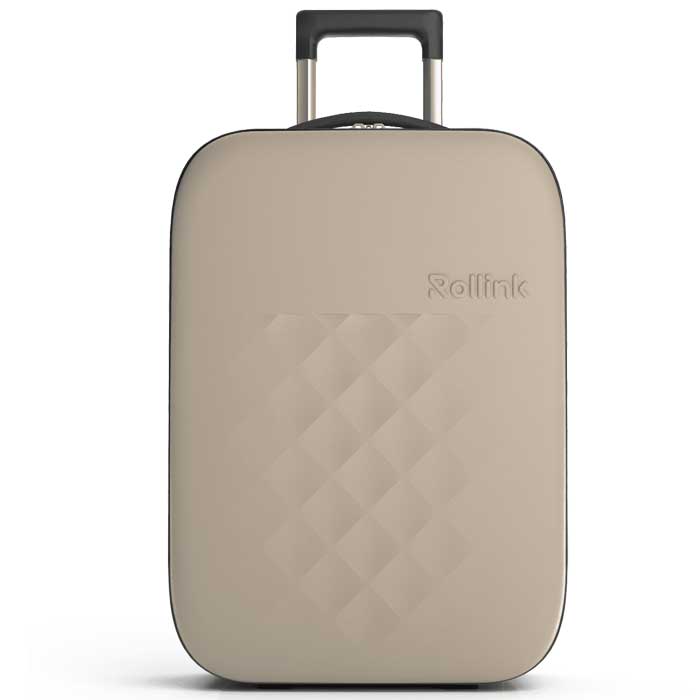 מזוודת רולניק 21 אינץ - אפור חם