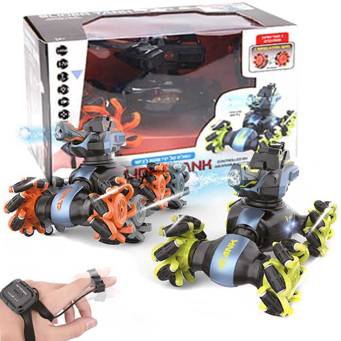 טנק סליידר יורה כדורי מים