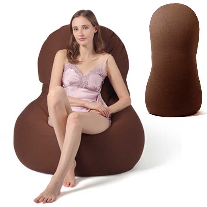 פוף לייקרה חום