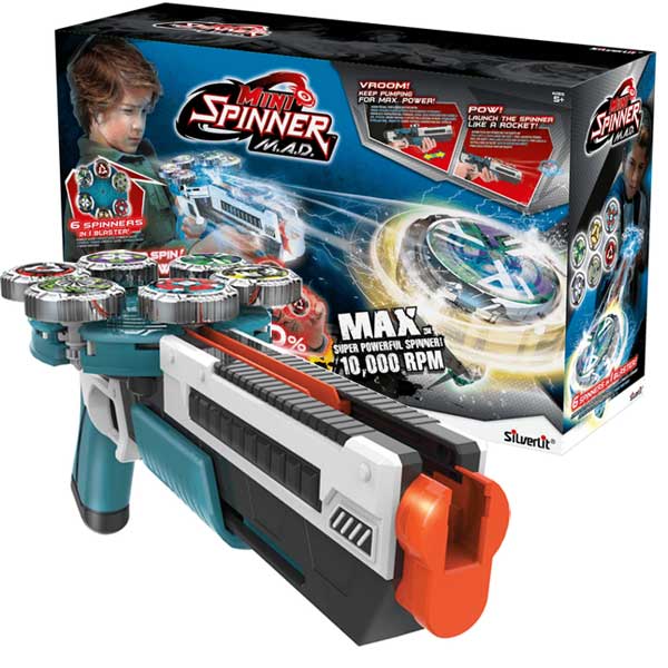 אקדח ספינר HEXA BLASTER - 6 ספינרים