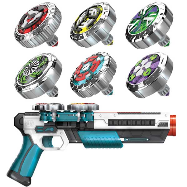 אקדח ספינר HEXA BLASTER - 6 ספינרים