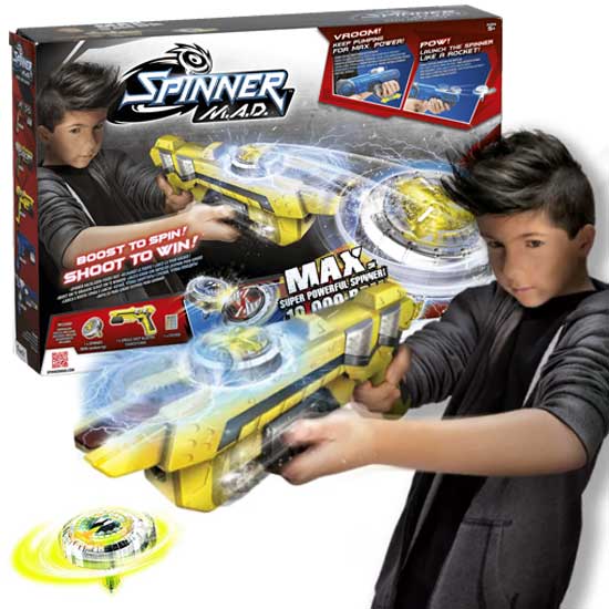 ספינר ואקדח שיגור Sandstorm M.A.D