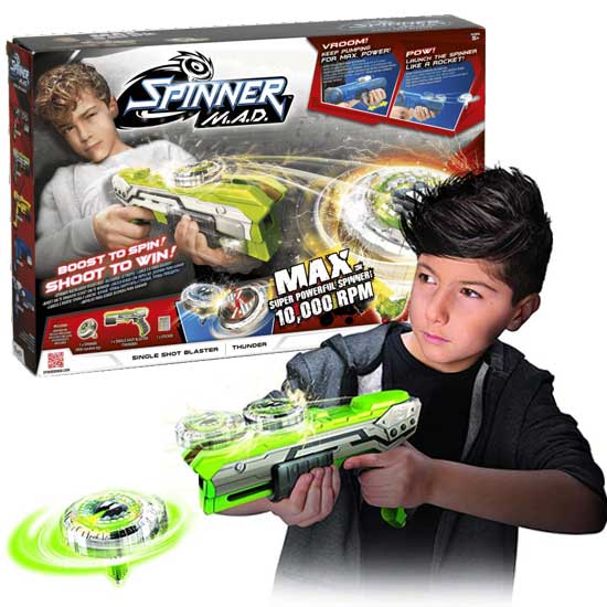 ספינר ואקדח שיגור Sandstorm M.A.D