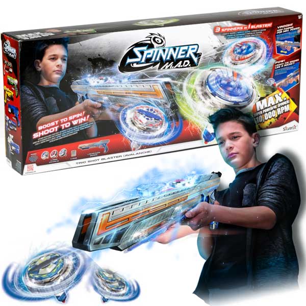 אקדח ספינר משולש TRIO BLASTER - AVALANCHE