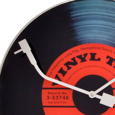 שעון קיר NeXtime תקליט מחט