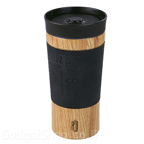 ספל טרמי דמוי עץ