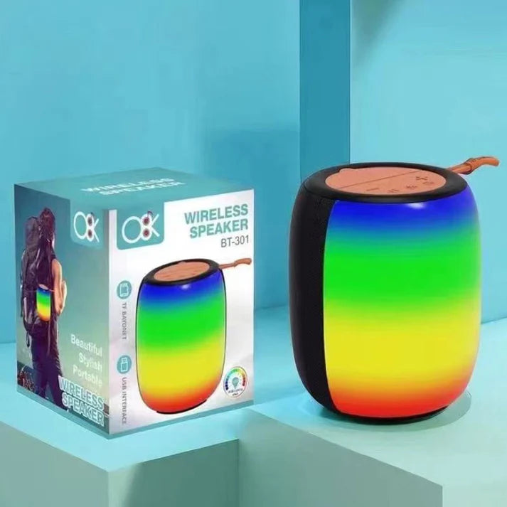 רמקול בלוטוס מחליף צבעים BT-301