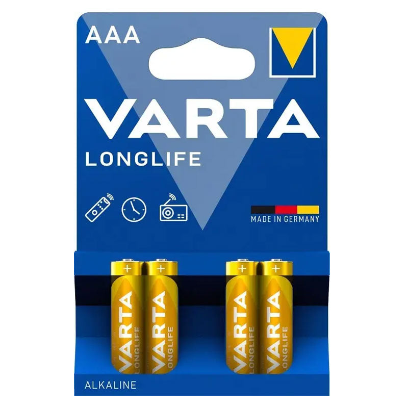 מארז 4 סוללות AAA VARTA