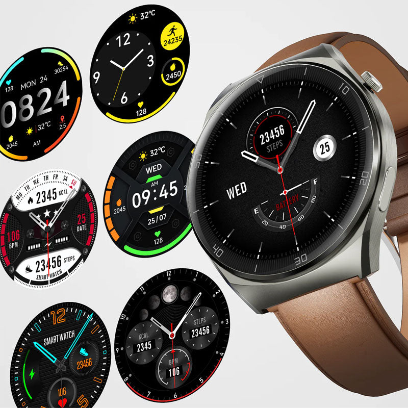 שעון חכם עם מגוון רחב של תצוגות לבחירה