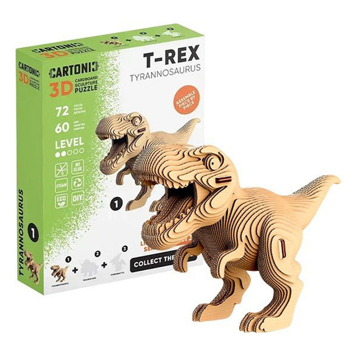 פאזל תלת מימד להרכבה עצמית מקרטון מבית Cartonic