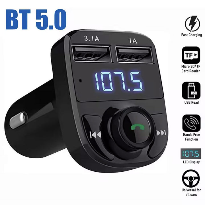 משדר FM לרכב X8